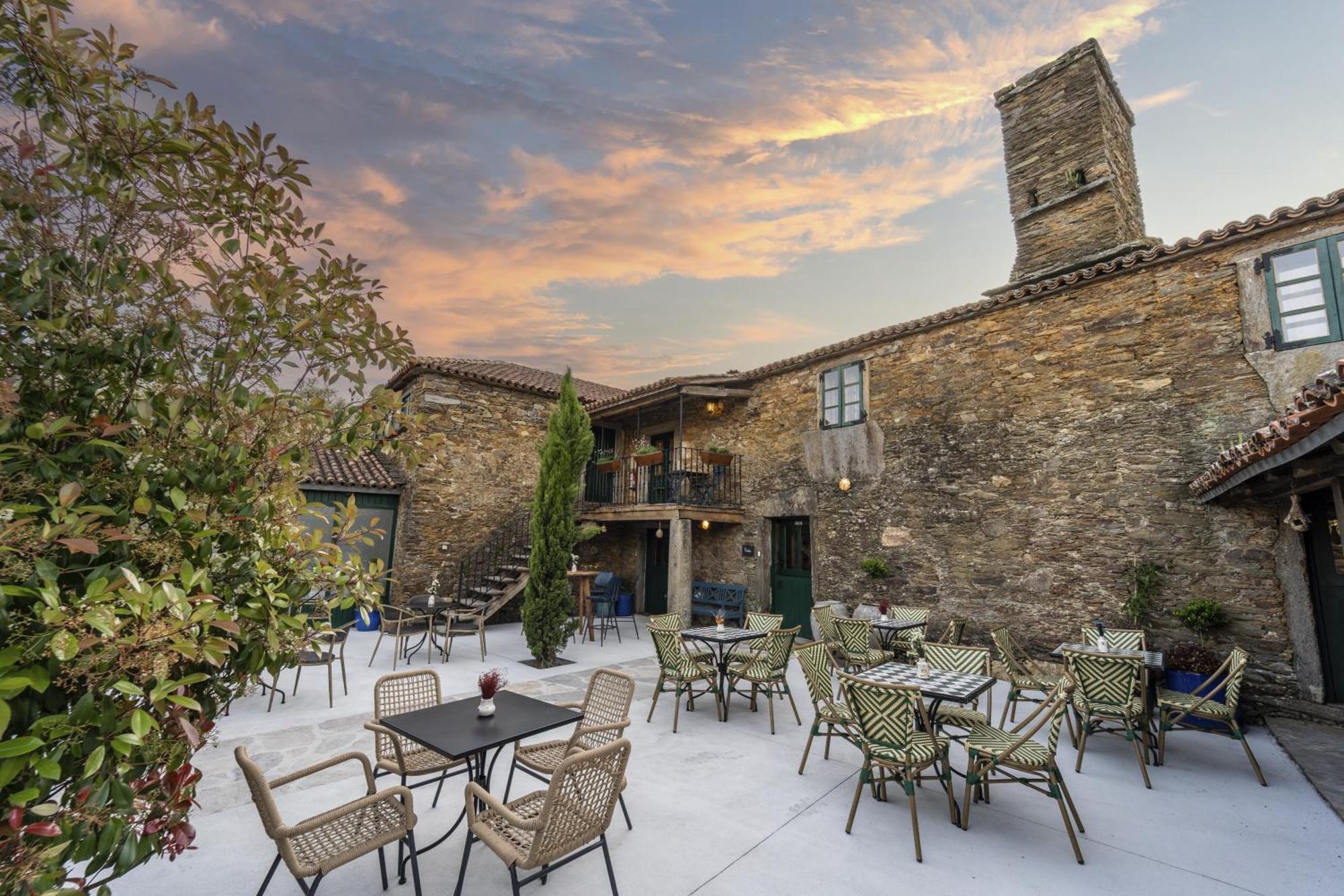 Penzion Casa Rural Pineiro, De Vila Sen Vento O Pedrouzo Exteriér fotografie